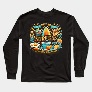 national school breakfast Long Sleeve T-Shirt